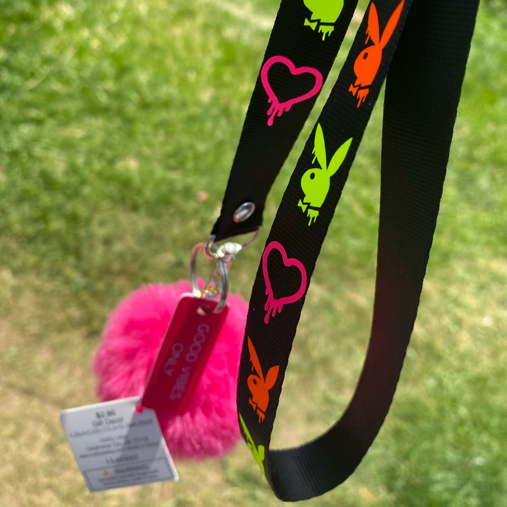 Playboy lanyard